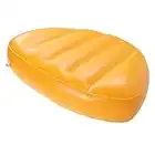 BESPORTBLE Kayaks Inflatable Kayak Seat Pad Cushion Seat Foldable Waterproof Fishing Air Inflatable Seat Pad for Outdoor Camping Canoe Pillow (Yellow) Fishing Kayak Fishing Kayak