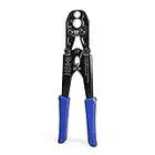 IWISS® IWS-1234P Pex Pipe Crimping Tool for Crimp Jaw 1/2" & 3/4" Suit Sharkbite, Watts, Apollo and All US F1807 Standards