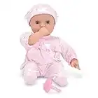 Melissa & Doug Mine to Love Jenna 30.5 cm Soft Body Baby Doll With Romper, Hat | Washable Doll Accessories, First Baby Dolls For Toddlers 18 Months And Up