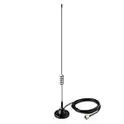 Bingfu Boat Marine VHF Radio Vehicle Ham Mobile Radio Antenna VHF UHF 136-174MHz 400-520MHz Magnetic Base PL259 Male Antenna for Garmin Uniden Cobra ICOM Standard Horizon Eclipse Marine Two Way Radio