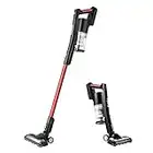 EUREKA Rechargeable Handheld Portable with Powerful Motor Efficient Suction Cordless Stick Vacuum Cleaner Convenient for Hard Floors, NEC101, Black, 80 Ounces