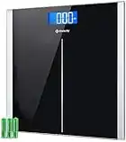 Etekcity Digital Bathroom Scales for Body Weight with High Precision Sensors Electronic Weighing Scale, Step-On Technology, Backlight Display (Stone/lb/kg), Elegant Black, EB9380H