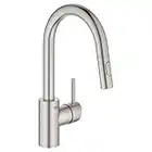 Grohe 31479DC1 Concetto Single-Handle Kitchen Faucet, SuperSteel InfinityFinish