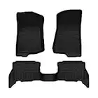 FIILINES Custom Fit for Floor Mats Jeep Wrangler 4XE 2021 2022 2023 (Not for 2 Door and JL Unlimited Models) All Weather Floor Liners Durable Odorless 1st and 2nd Row Carpet Liner Mat Set