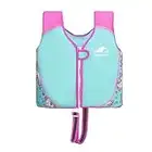 Yueta Kids Swim Vest, Premium Neoprene Float Jacket for Toddler, Baby Boys Girls Swimming Jacket Children Floating Vest Unicorn Dolphin -Ideal Swimming Trainer/22-55lbs