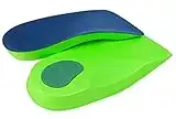 CSL 3/4 Orthotic Insoles for Arch Support Plantar Fasciitis Flat Feet Back Heel Pain (UK 5-6.5)