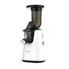 Kuvings Whole Slow Juicer Elite C7000W - Higher Nutrients and Vitamins, BPA-Free Components, Easy to Clean, Ultra Efficient 240W, 60RPMs,White,Whilte