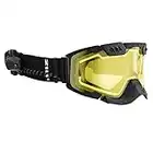 CKX Electric Backcountry 210° Goggles with Controlled Ventilation - Matte Black frame w/yellow lens