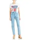 Levi's 501 Crop Women's Jeans, Samba Tango Surge, 26W / 26L