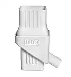 Oatey 14209 Mystic Rainwater Collection System Fits 2 inch X 3 inch Residential Downspouts, White