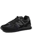 New Balance NB 574, Sneakers Uomo, Nero Triple Black Ete, 46.5 EU