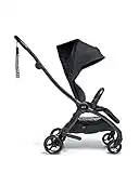 Mamas & Papas Airo Stroller, Buggy, Lightweight, One handed Fold, Compact Storage, Lie-Flat Seat, 7.6 kg - Black