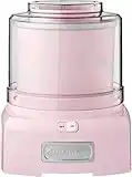 Cuisinart ICE-21PKP1 Frozen Yogurt - Ice Cream & Sorbet Maker, Pink, 1.5 Quart