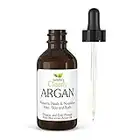 Clearly ARGAN Aceite de Argán ORGÁNICO Para cabello, barba, piel, cara. El Mejor humectante certificado 100% Puro Marroquí extraído en frío, Anti envejecimiento, antiarrugas, secreto de belleza 120ml