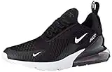 Nike Herren Air Max 270 Sneaker, Black Anthracite White Solar Red, 43 EU