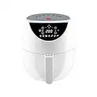 Sensio Home Super Chef 3.5L White Digital Air Fryer, Stylish Family Size Healthy Cooking, Super Fast Air Circulation, 7 Presets Plus Timer Function,1500W Multifunctional Oil Free Low Fat Cooking