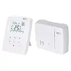 Emos Termostato inalámbrico OpenTherm, regulador de Temperatura Digital programable para calefacción o Aire Acondicionado, 9 programas, protección contra heladas, ON-Off, P5611OT