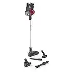 Hoover FD22RP011 Freedom Scopa Portatile Elettrica Senza Filo, ALLERGY & PETS, Autonomia 25 min, 0,7 Litri, Grigio e Rosso, 22w