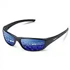 Duduma Gafas de Sol Deportivas Polarizadas Para Hombre Perfectas Para Esquiar Golf Correr Ciclismo TR8116 Súper Liviana Para Hombre y Para Mujer