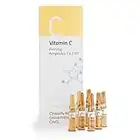 Fiale Siero Vitamina C 7x2ml - Ampolle Vitamina C Viso - Aumenta la produzione di collagene del +57% - Contorno Occhi Antirughe - Effetto Illuminante Viso - Siero Antimacchia Viso - Elemental Care