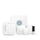 Kit de 5 piezas Ring Alarm de Amazon (2.ª generación) con Ring Indoor Cam | Sistema de seguridad para el hogar y con vigilancia asistida opcional, sin compromisos a largo plazo