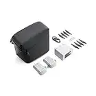 DJI Mini 3 Pro Fly More Kit, Includes Two Intelligent Flight Batteries, a Two-Way Charging Hub, Data Cable, Shoulder Bag, Spare propellers, and Screws Black