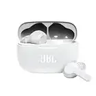 JBL Wave 200 TWS True-Wireless In-Ear Bluetooth-Kopfhörer in Weiß – Kabellose Ohrhörer mit integriertem Mikrofon – Musik Streaming bis zu 20 Stunden – Inkl. Ladecase