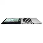 ASUS Chromebook Laptop | 14" HD Anti-Glare Display | Intel Celeron N3350 | 4 GB RAM | 64 GB eMMC | Intel HD 500 | ChromeOS | QWERTZ Tastatur | Silver