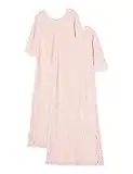 Gina Bacconi Vestido Largo de Encaje Jamie para Mujer Madre de la Novia, Rosa, 50