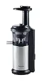 Panasonic MJ-L500 Slow Juicer with Frozen Treat Attachment, Black/Silver