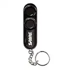 SABRE Personal Alarm With Key Ring, 120dB Alarm, Audible Up To 1,280 Feet (390 Meters), Simple Operation, Reusable, Black