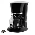 GEEPAS 1.5L Filter Coffee Machine | 800W Coffee Maker for Instant Coffee, Espresso, Macchiato & More | Boil-Dry Protection, Anti-Drip Function, Automatic Turn-Off Feature