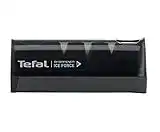 Tefal Afilador de Cuchillos Ice Force K26505 - Afilador de cuchillos profesional de mano, repara, afila y pule, barras de diamante y cerámica japonesa, afilador universal, base antideslizante