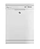 Hoover HDPN1L390OW Freestanding Full Size Dishwasher, 13 Place Settings, 60 cm Wide, Smart enabled, White