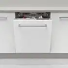 SHARP QW-NI4I47EX-EN, 45 cm Integrated Dishwasher, 13 Place Settings, 2 Racks, Active Drying, Half Load, Silver