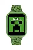 Minecraft Montre Intelligente MIN4045ARG,Alarme, Vert, Sangle