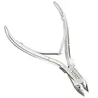 Greenman Professional Stainless Steel Cuticle Trimmer - Nail Nipper with Double Spring - Perfect Nail Care Tool for Manicure & Pedicure