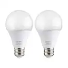 2 Pack A80 Grow Light Bulb, E26 110V 9W Full Spectrum LED Plant Light Bulb for Indoor Plants, Flowers, Greenhouse, Indore Garden, Hydroponic