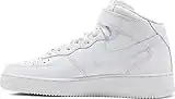 Nike Men's Shoes Air Force 1 Mid '07 Triple White CW2289-111 (Numeric_9_Point_5)