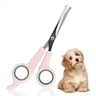 Autrucker Dog Scissors Grooming, Dog Grooming Scissors with Safety Round Tip, Stainless Dog Scissors, Sharp Cat Grooming Scissors, Dog Hair Cutting Scissors, Professional Grooming Scissor Stainless