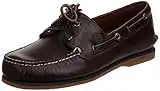 Timberland Men's Classic Boat 2 Eye Boat Shoe, Rootbeer Smooth, 10.5 M US