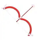 NUOBESTY Cupid Bow Set, Kids Archery Toy Cupid Costume Photo Prop Cupid Costumes Accessory for Valentines Wedding Birthday Party Prop