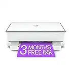 HP Envy 6055e All-in-One Wireless Color Printer, with Bonus 6 Months Free Instant Ink with HP+ (223N1A)