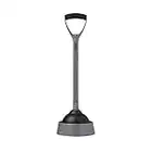 Liquid-Plumr Storage 6.75” x 22” (Color May Vary) Toilet Plunger with Caddy, 6.75” x 6.75” x, Black