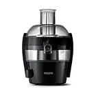 Philips Entsafter – 500W, 1.5L, NutriU-Rezepte-App, QuickClean (HR1832/00), 400 Watt, ‎1 Liter, 23 x 23 x 42 cm, Schwarz