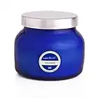 Capri Blue Petite Scented Candle with Glass Candle Holder - Luxury Aromatherapy Candle - 8 Oz - Volcano - Blue