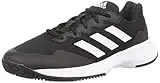 adidas Gamecourt 2 m, Chaussures de Tennis Homme, Noir et Blanc, 42 EU