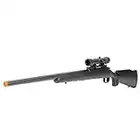 BBTac Airsoft Sniper Rifle M61 - Bolt Action Powerful Spring Airsoft Gun, Extreme Power Accurate Sniping with .20g 6mm BBS Ammo