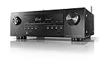 DENON AVR-S650H Audio Video Receiver, 5.2 Channel (150W X 5) 4K UHD Home Theater Surround Sound (2019) | Music Streaming | Wi-Fi, Bluetooth, AirPlay 2, Alexa, HEOS Built-In | Earc and Upgraded HDCP