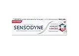 Sensodyne Sensibilidad y Encías, Pasta de Dientes Blanqueante, Alivio para Dientes Sensibles y Mejora de la Salud de las Encías, 75 ml